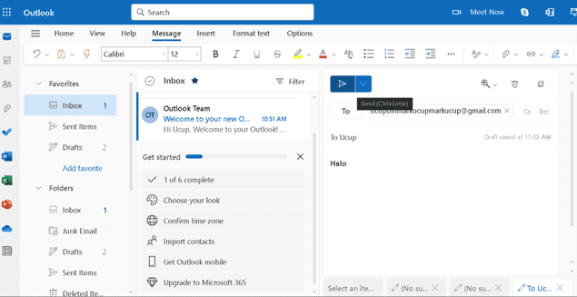 Send Email Outlook