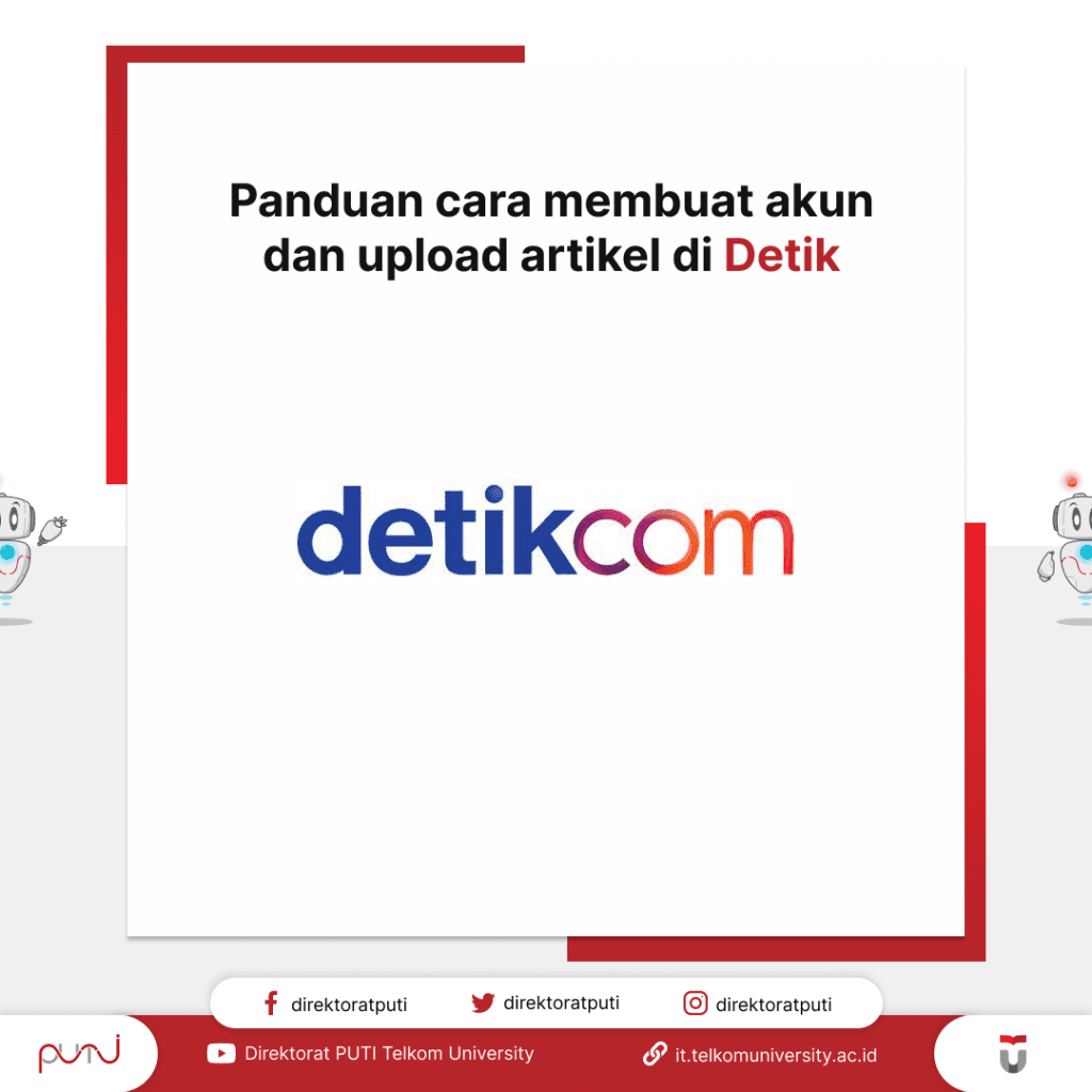 Panduan cara membuat akun dan upload artikel di Detik
