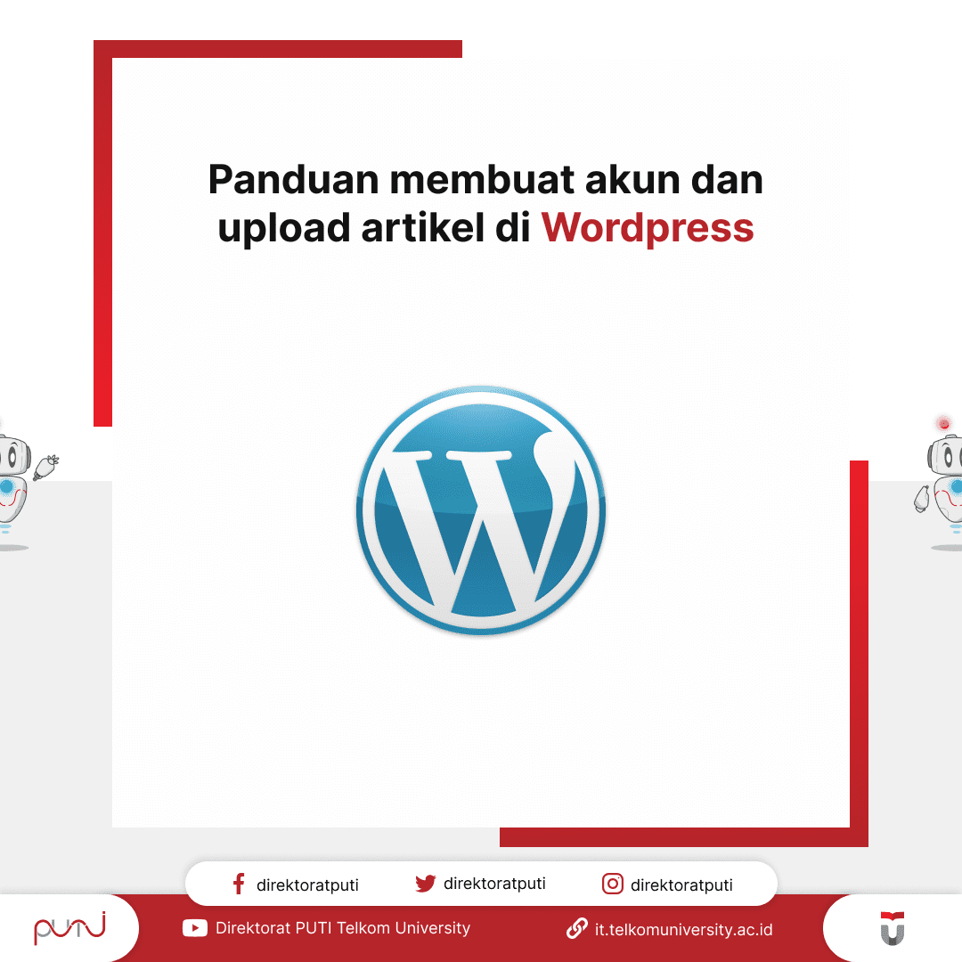 Panduan membuat akun dan upload artikel di Wordpress