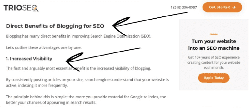 Penggunaan Heading & Subheading pada SEO