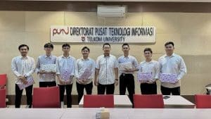 Pelepasan Staf Direktorat PuTI Telkom University ke Unit Baru