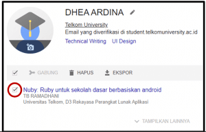 Menghapus Artikel Orang Lain di Google Scholar