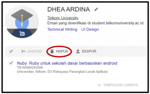 Menghapus Artikel Orang Lain di Google Scholar