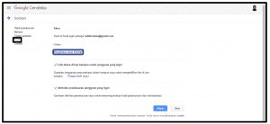 Menghapus Akun Google Scholar