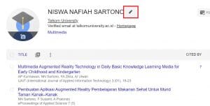 Menonatifkan Akun Google Scholar