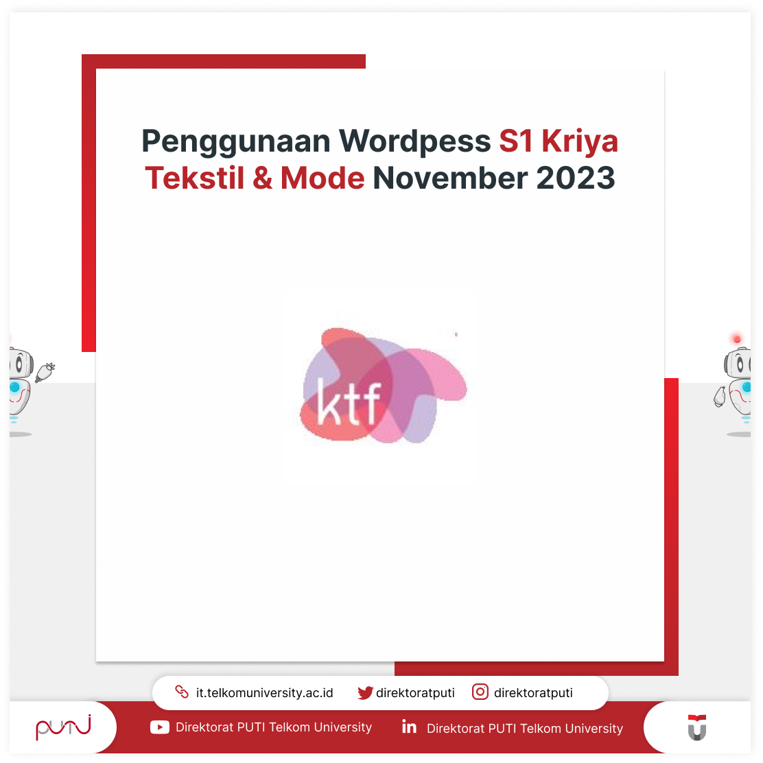 Penggunaan Wordpess S1 Kriya Tekstil & Mode November 2023