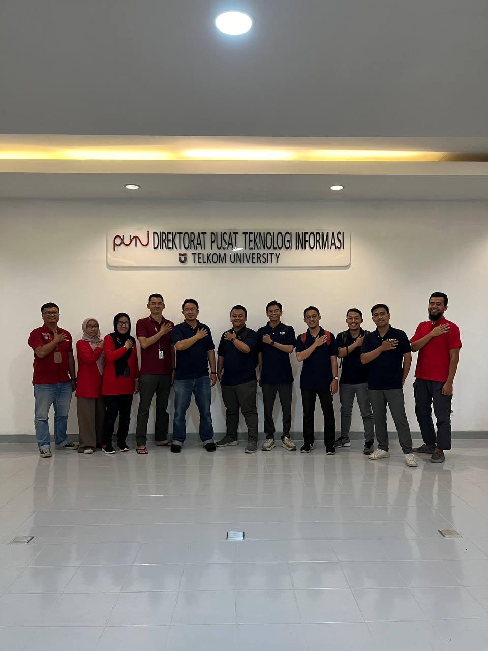 Kunjungan Telkom University Kampus Surabaya