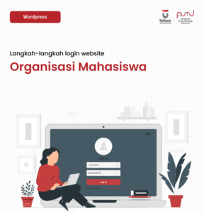 Langkah-langkah login website organisasi mahasiswa