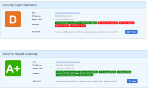 meningkatkan Security Header