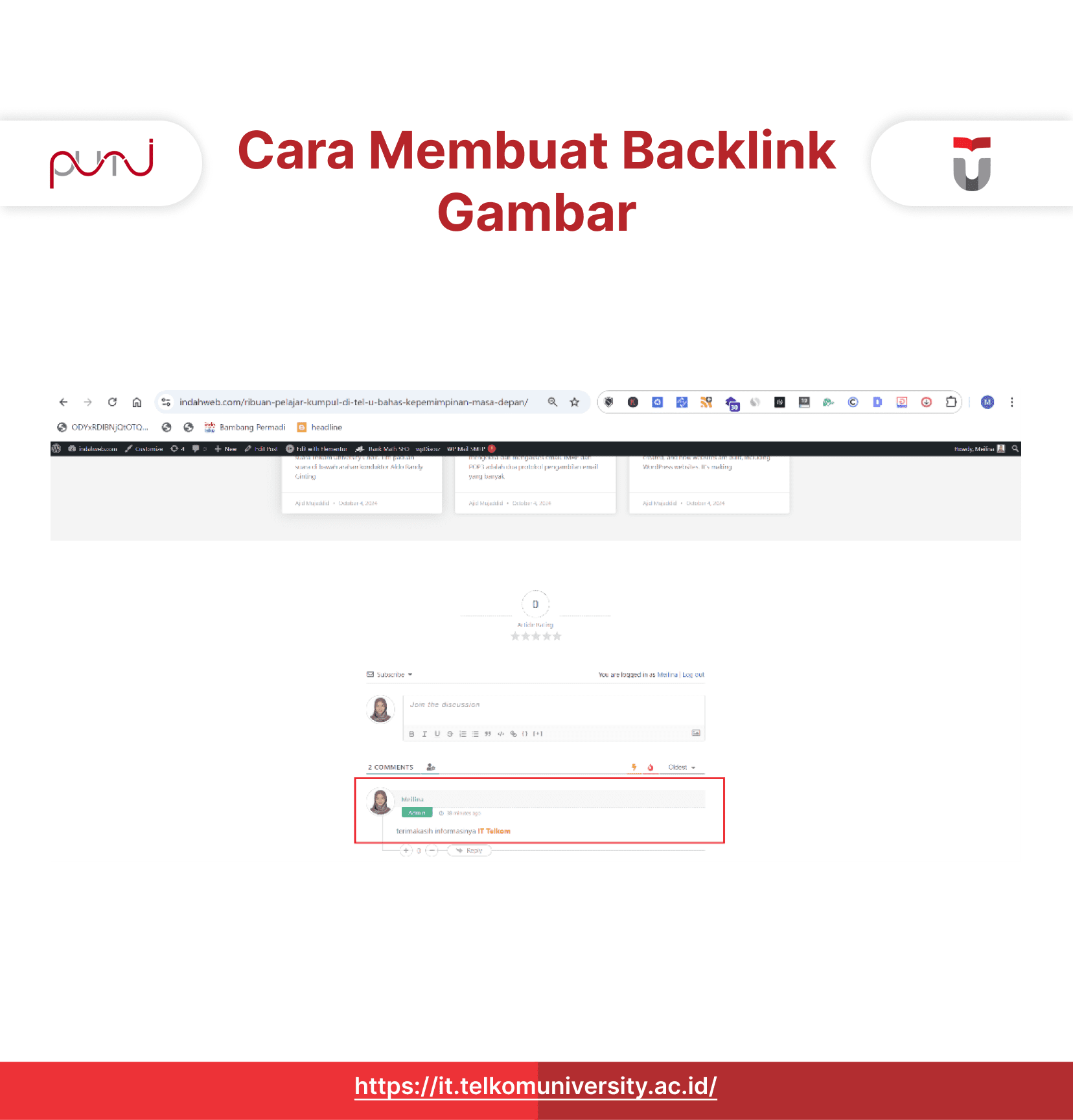 Cara Membuat Bcaklink Gambar