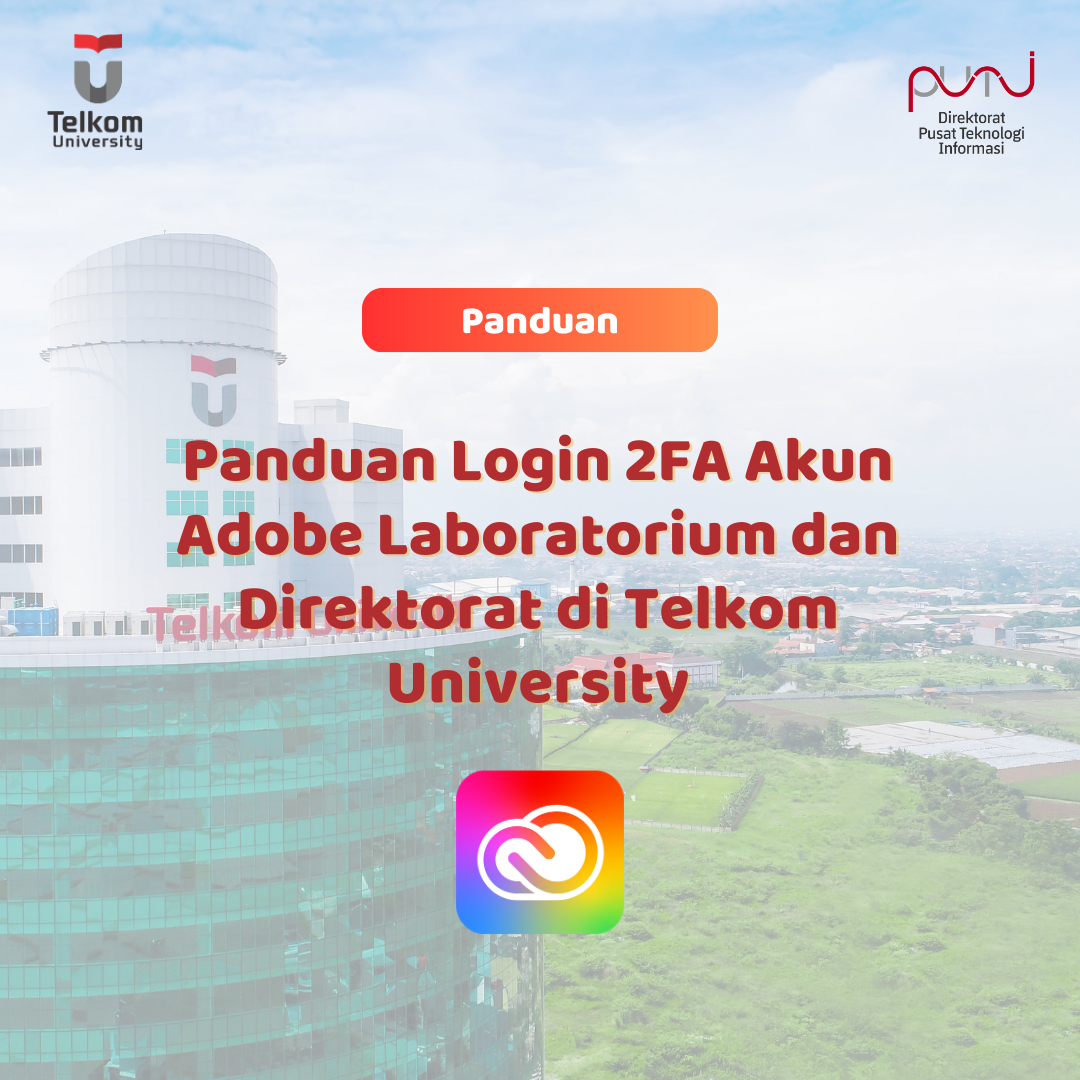 Panduan Login 2FA Akun Adobe Laboratorium dan Direktorat