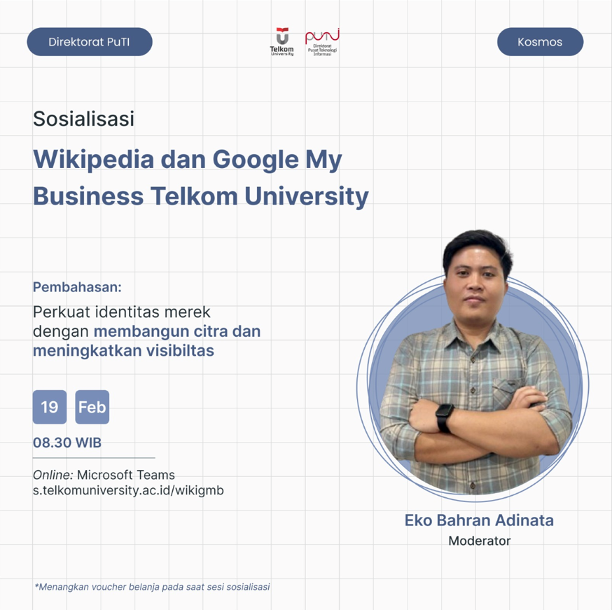 Workshop Google My Business dan Wikipedia periode Februari 2025