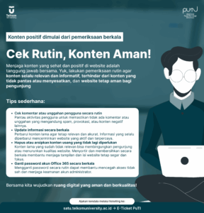 Himbauan Memeriksa Konten Website