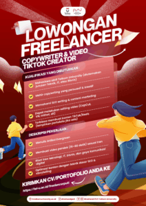 lowongan freelancer Direktorat Pusat Teknologi Informasi