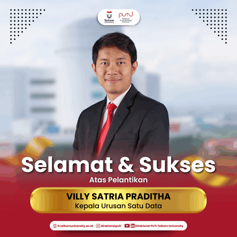 Selamat dan Sukses atas dilantiknya Villy Satria Praditha