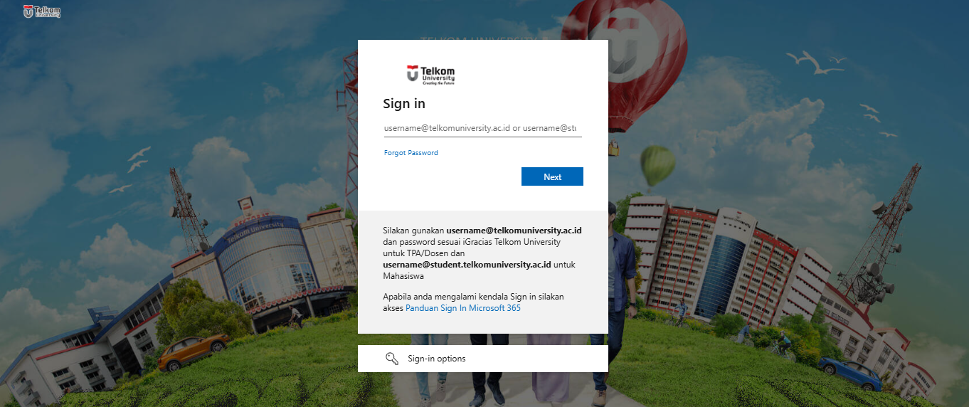 Login SSO Blog Student Telkom University
