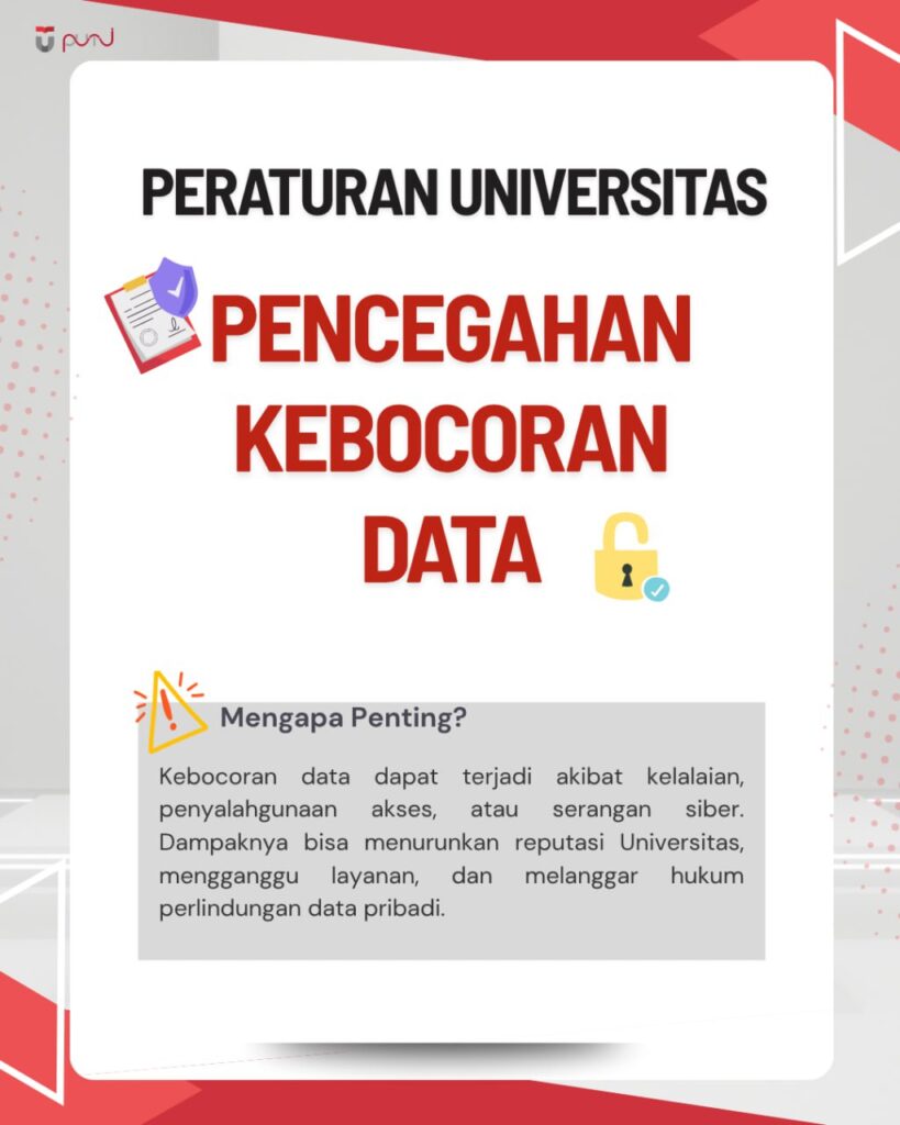 Peraturan Pencegahan Kebocoran Data Telkom University (1)