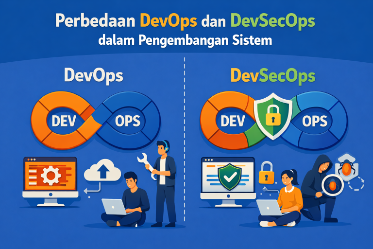 Perbedaan DevOps dan DevSecOps dalam Pengembangan Sistem