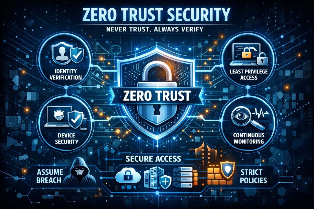 Zero Trust Security: Konsep dan Implementasi di Kampus