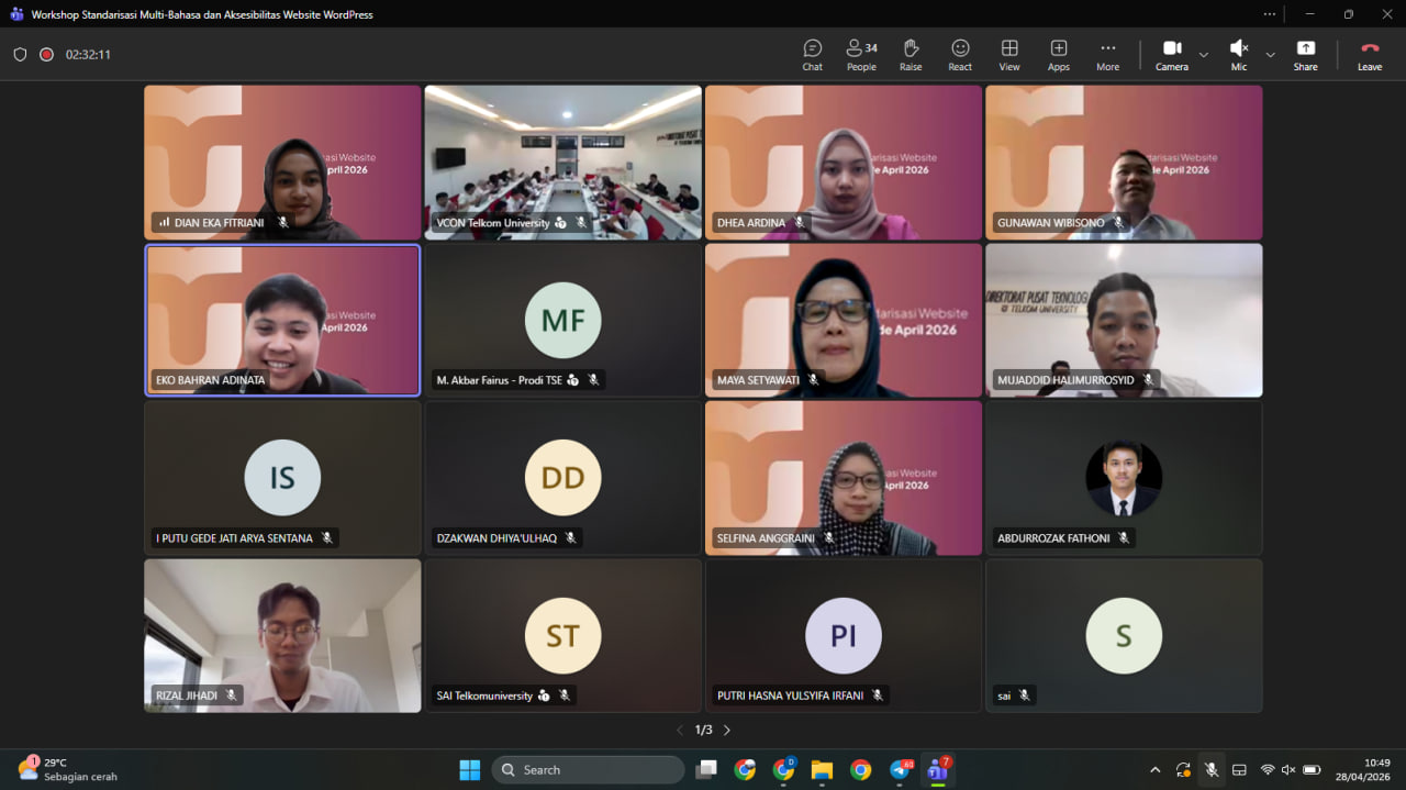 Workshop Standarisasi Multi-Bahasa & Aksesibilitas Website 