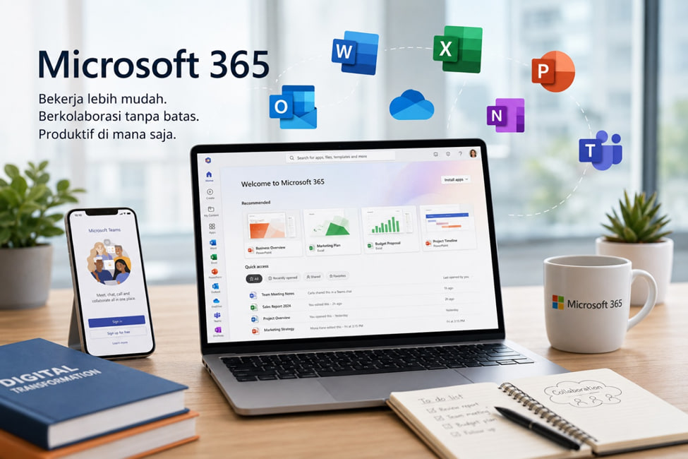 Microsoft 365 untuk kerja modern