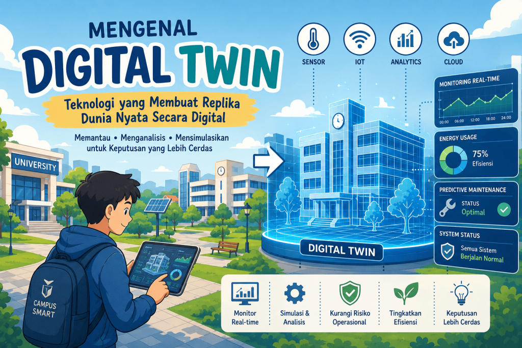 Mengenal Digital Twin: Teknologi yang Membuat Replika Dunia Nyata Secara Digital