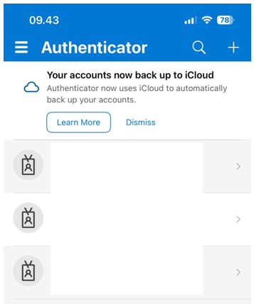5 Microsoft Authenticator.