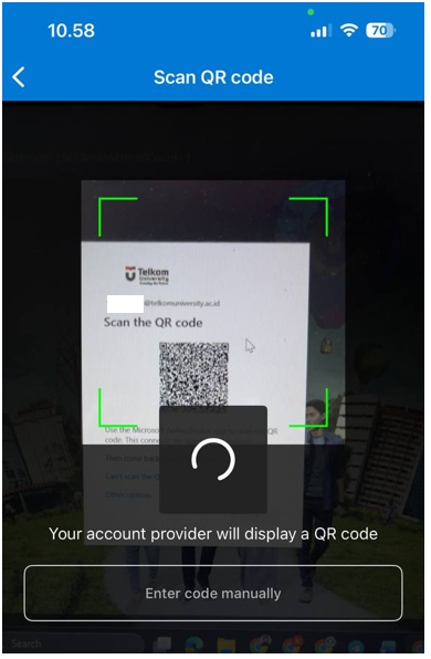 9 Scan barcode MFA