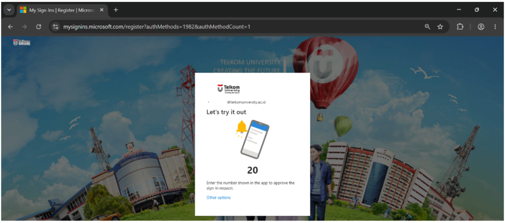 9 Verifikasi MFA Matching Number