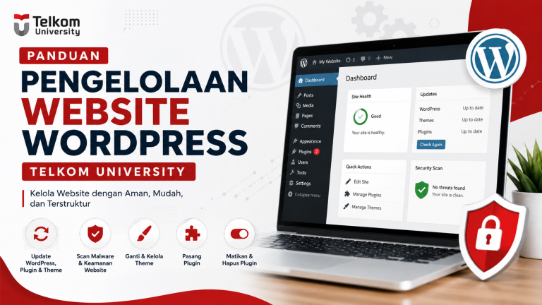 Panduan Pengelolaan Website WordPress Telkom University
