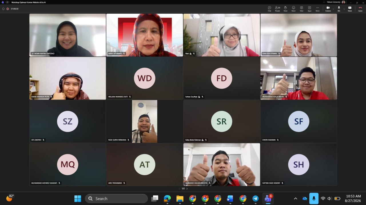 Workshop Optimasi Konten Website di Era AI