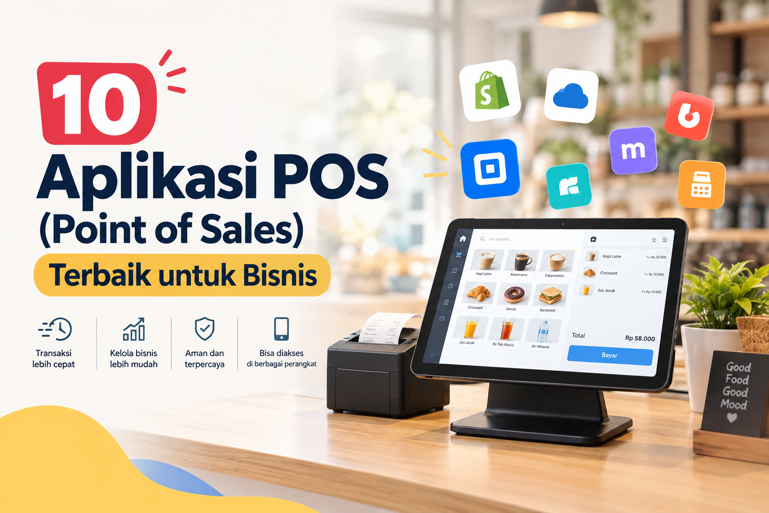 10 Aplikasi POS (Point of Sales)